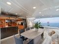 PAMPERO Ferretti 760 - aft deck PAMPERO Ferretti 760 - aft deck