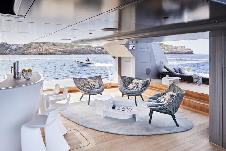 Charter Yacht PANDION PEARL - Sanlorenzo 44 Alloy - 5 Cabins - Palma - Mallorca - Ibiza - Balearics - Spain