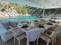 PANFELISS Mengi Yay 37m - alfresco dining set up PANFELISS Mengi Yay 37m - alfresco dining set up