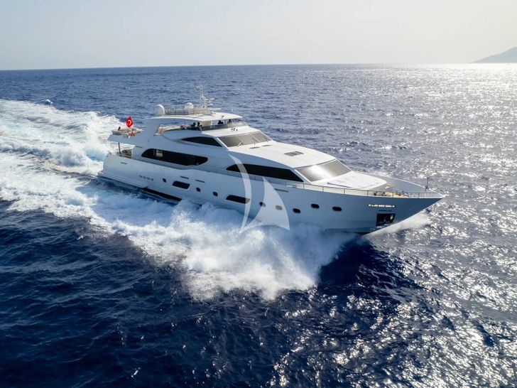 PANFELISS Mengi Yay 37m - cruising profile PANFELISS Mengi Yay 37m - cruising profile