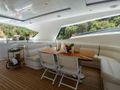 PANFELISS Mengi Yay 37m - sun deck bar and lounge PANFELISS Mengi Yay 37m - sun deck bar and lounge