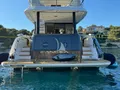 PANGEA Azimut 68 Fly - aft deck PANGEA Azimut 68 Fly - aft deck