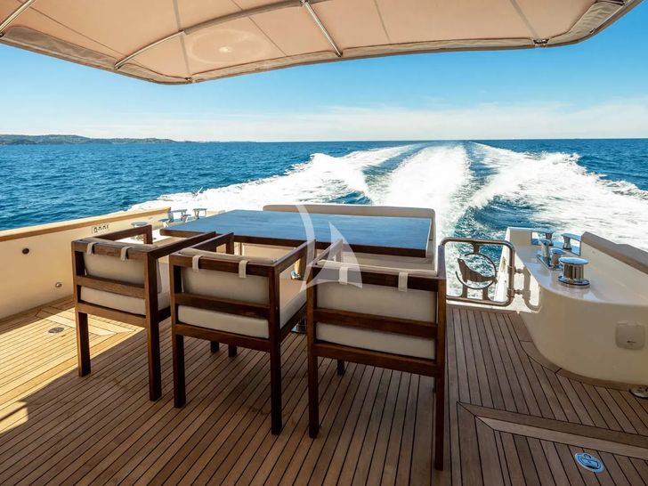 PANTA REI Monachus 70 Fly - aft deck PANTA REI Monachus 70 Fly - aft deck