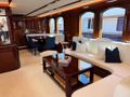 PAREA Custom Motor Sailer 28m - main salon PAREA Custom Motor Sailer 28m - main salon