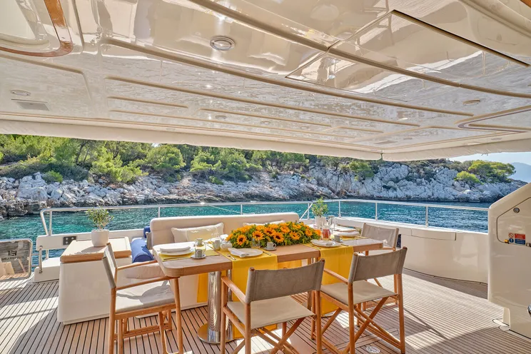 Charter Yacht PAREAKKI - Ferretti Custom Line 97 - 5 Cabins - Athens - Mykonos - Paros - Cyclades - Greece