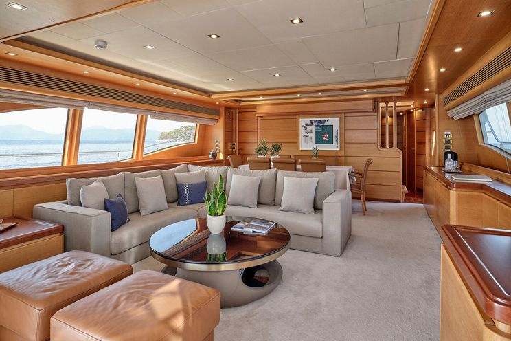 Charter Yacht PAREAKKI - Ferretti Custom Line 97 - 5 Cabins - Athens - Mykonos - Paros - Cyclades - Greece