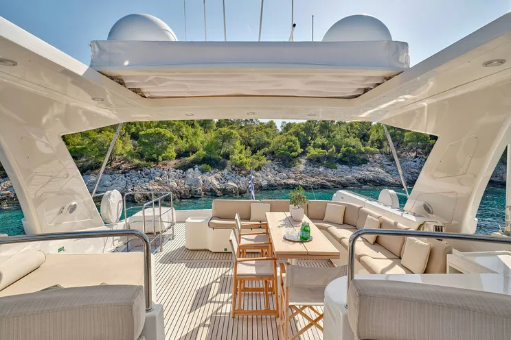 Charter Yacht PAREAKKI - Ferretti Custom Line 97 - 5 Cabins - Athens - Mykonos - Paros - Cyclades - Greece