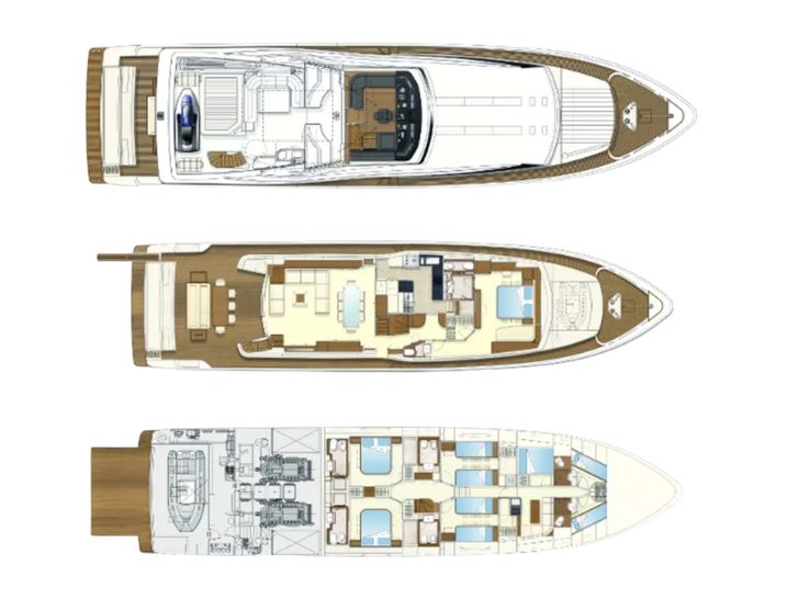 PAREAKKI Ferretti Custom Line 97 - layout PAREAKKI Ferretti Custom Line 97 - layout