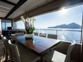 PASHBAR Sunseeker 76 Yacht dining area PASHBAR Sunseeker 76 Yacht dining area