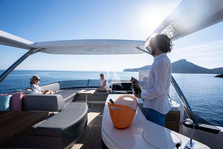 Charter Yacht PASHBAR - Sunseeker 76 Yacht - 4 Cabins - Andratx - Palma - Mallorca - Ibiza - Formentera - Balearics - Spain