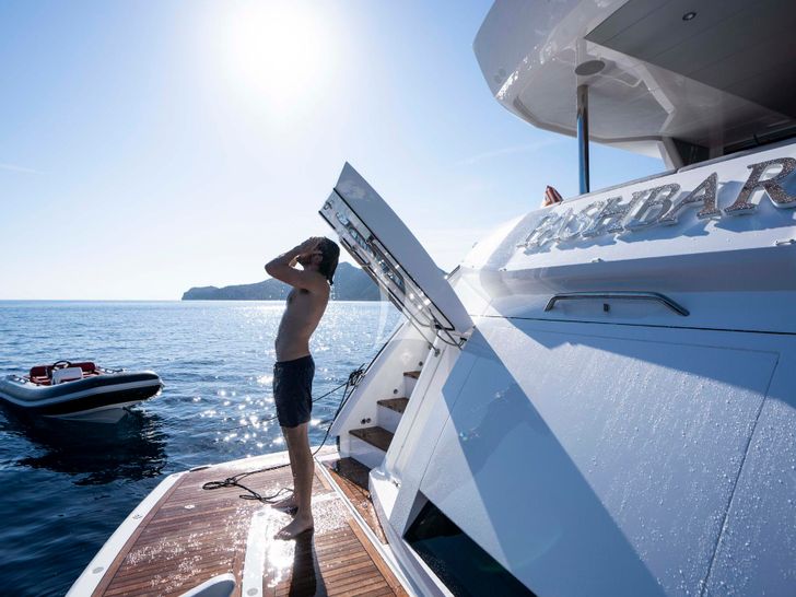 PASHBAR Sunseeker 76 Yacht swimming platform PASHBAR Sunseeker 76 Yacht swimming platform