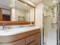 PASSION Couach 2300 Fly - master cabin bathroom PASSION Couach 2300 Fly - master cabin bathroom