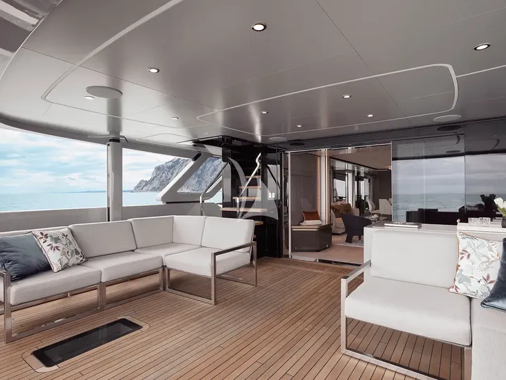 PAZIENZA Cantiere Delle Marche RJ115 - main aft deck PAZIENZA Cantiere Delle Marche RJ115 - main aft deck