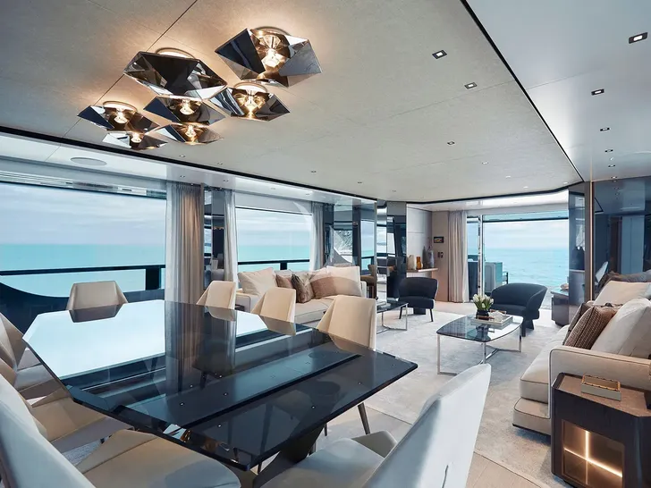 PAZIENZA Cantiere Delle Marche RJ115 - main saloon PAZIENZA Cantiere Delle Marche RJ115 - main saloon