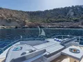 PEARLY SPENCER Pearl 82 - foredeck sunbathing area PEARLY SPENCER Pearl 82 - foredeck sunbathing area