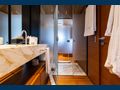 PENELOPE Ferretti 33 master cabin bathroom