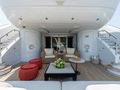 PENELOPE ISA 470 - main aft deck lounge PENELOPE ISA 470 - main aft deck lounge