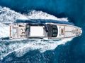 PENJA Azimut Grande 32m - top shot cruising PENJA Azimut Grande 32m - top shot cruising