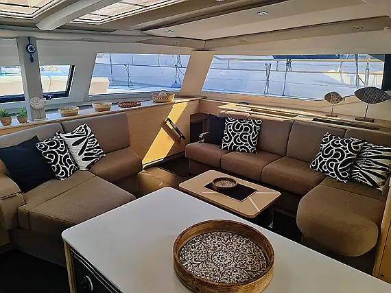 Charter Yacht PENNY LANE - Fountaine Pajot Aura 51 - 6 Cabins - Athens - Mykonos - Paros - Cyclades - Greece