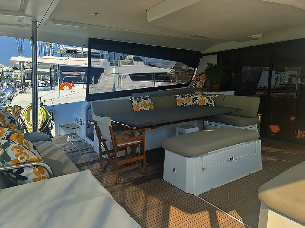Charter Yacht PENNY LANE - Fountaine Pajot Aura 51 - 6 Cabins - Lavrion - Athens - Mykonos - Paros - Greece
