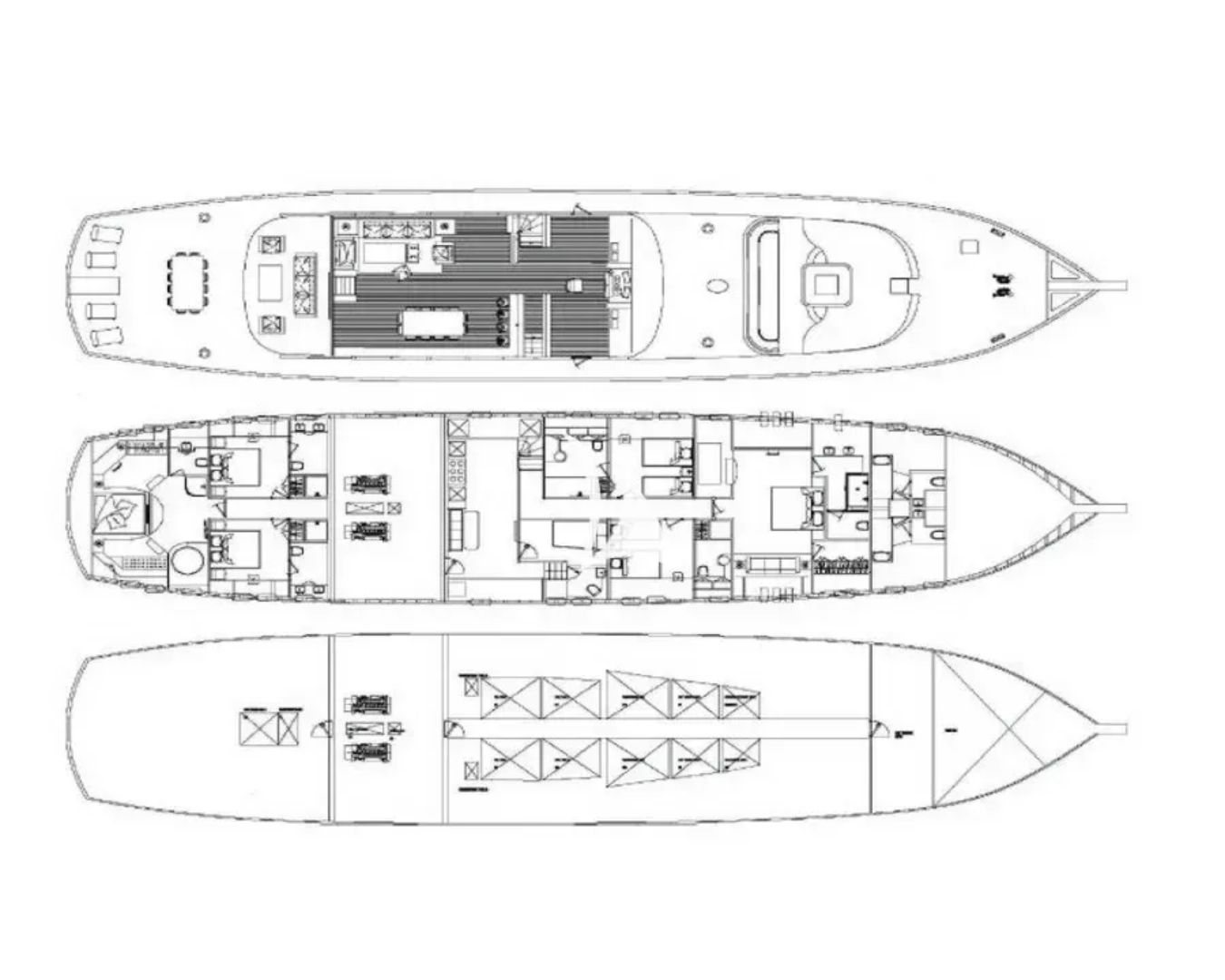 Layout for PERLA DEL MARE Saba 138 - layout