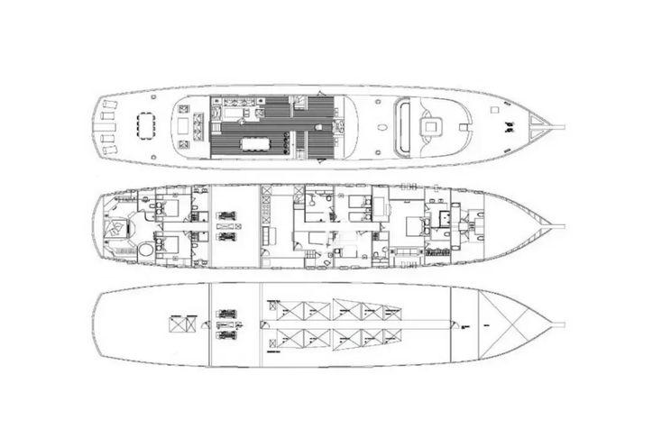 Layout for PERLA DEL MARE Saba 138 - layout