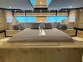 PERLA DEL MARE Saba 138 - master cabin bed PERLA DEL MARE Saba 138 - master cabin bed