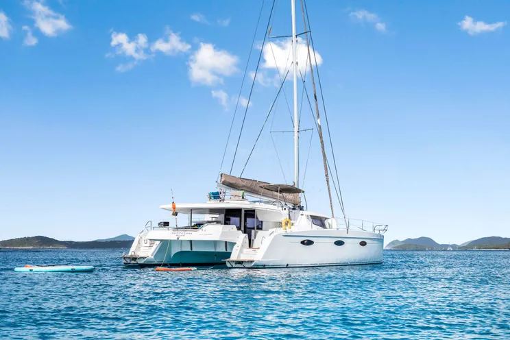 Charter Yacht PERPETUAL BLUE - Fountaine Pajot 59 - 5 Cabins - British Virgin Islands - US Virgin Islands - Leewards - Windwards - Caribbean