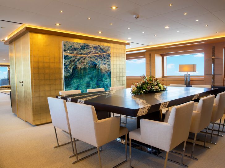 PERSEFONI 1 Mariotti 53 Main Deck Dining PERSEFONI 1 Mariotti 53 Main Deck Dining