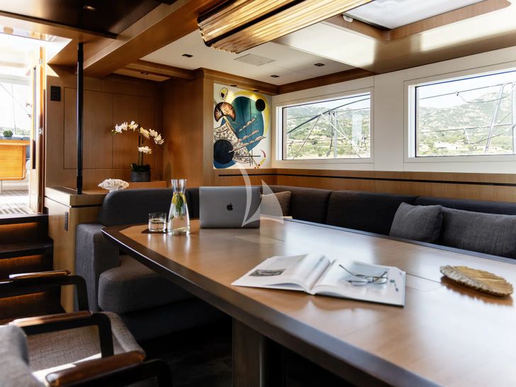 PERSEVERANCE 1 Baltic 36m - indoor dining area PERSEVERANCE 1 Baltic 36m - indoor dining area