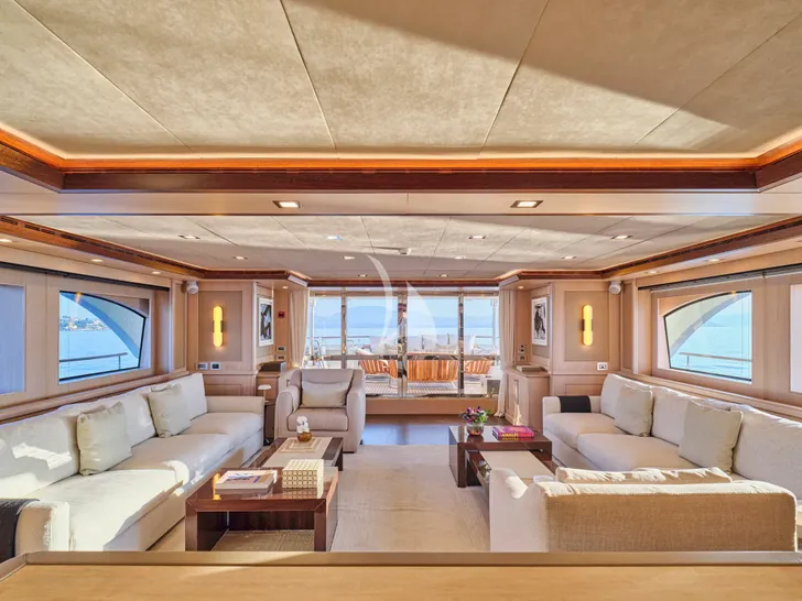 PHOTON CRN Ancona 43 - main saloon other angle PHOTON CRN Ancona 43 - main saloon other angle