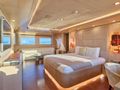PHOTON CRN Ancona 43 - master cabin bed and couch PHOTON CRN Ancona 43 - master cabin bed and couch