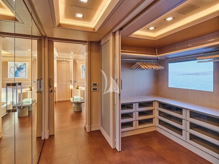 PHOTON CRN Ancona 43 - master cabin walk-in closet PHOTON CRN Ancona 43 - master cabin walk-in closet