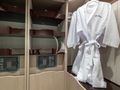 PIER PRESSURE Azimut Grande 27 master cabin closet