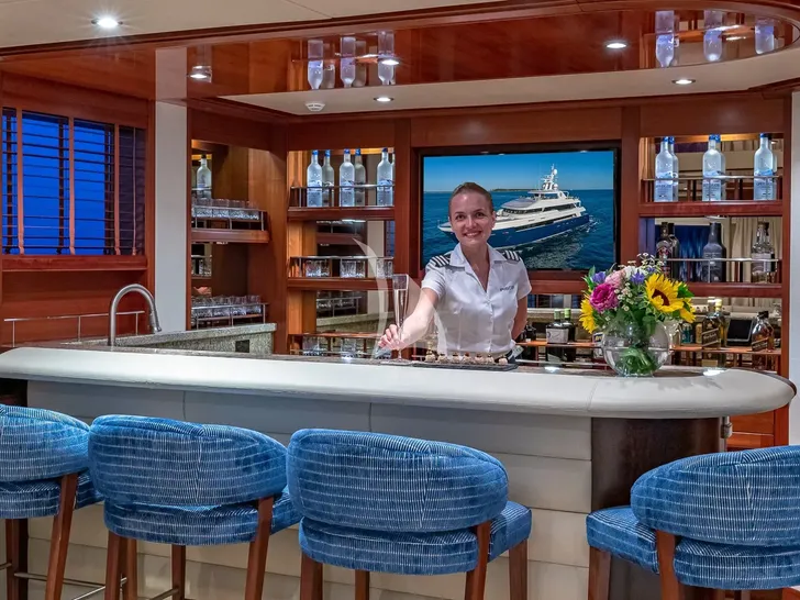 PISCES Delta Marine 151 - sky lounge bar PISCES Delta Marine 151 - sky lounge bar