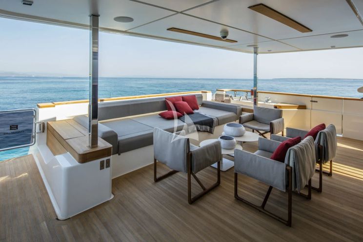 Charter Yacht PLAN B - Ferretti Custom Line Navetta 33 - 5 Cabins - Olbia - Porto Cervo - La Maddalena - Sardinia - Italy
