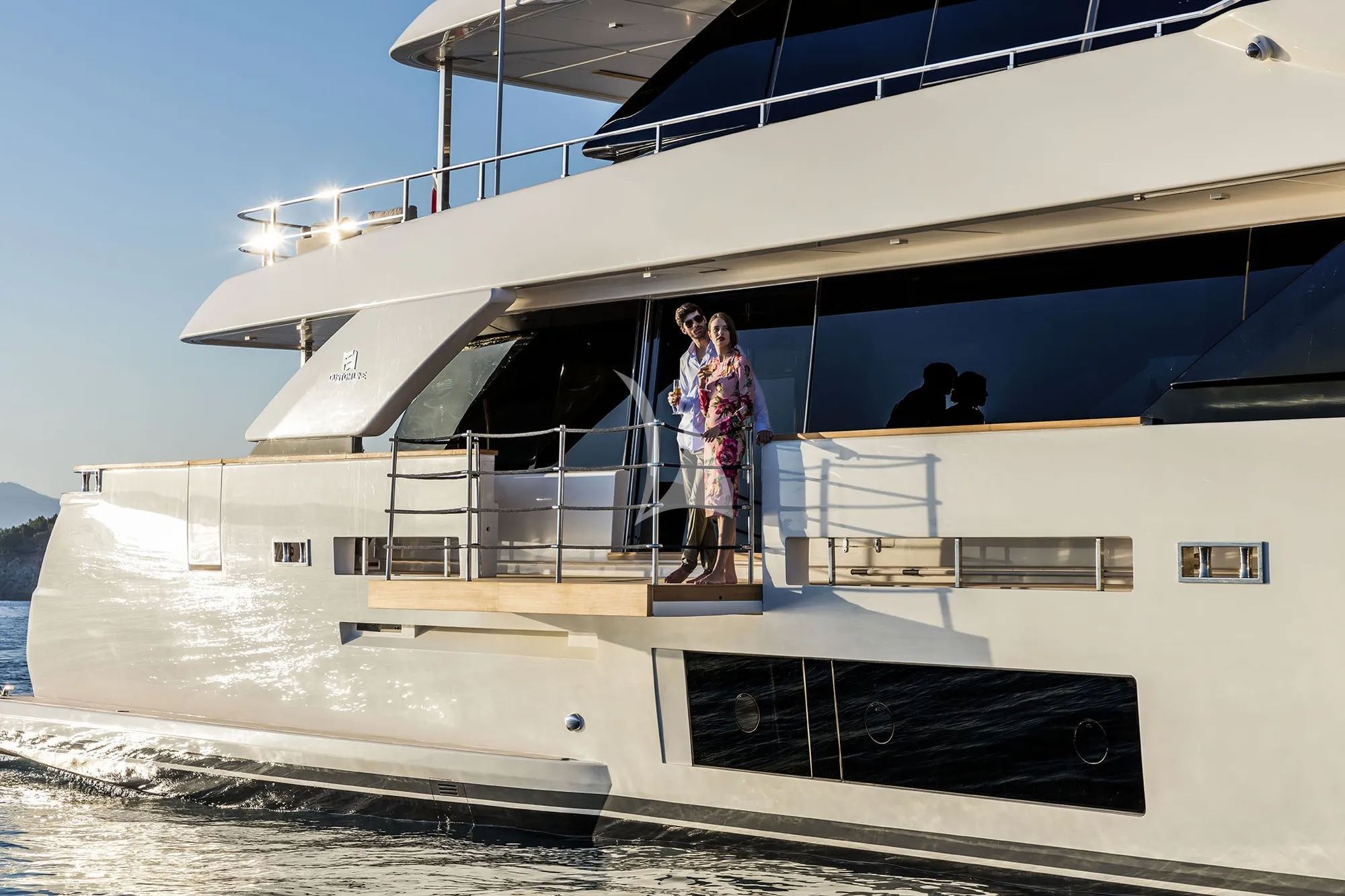 Charter Yacht PLAN B - Ferretti Custom Line Navetta 33 - 5 Cabins - Olbia - Porto Cervo - La Maddalena - Sardinia - Italy