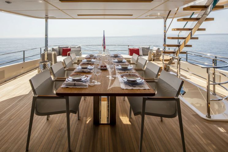 Charter Yacht PLAN B - Ferretti Custom Line Navetta 33 - 5 Cabins - Olbia - Porto Cervo - La Maddalena - Sardinia - Italy