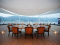 PLAN B ADM 73m - sky deck aft dining area PLAN B ADM 73m - sky deck aft dining area
