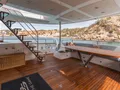 PLAY THE GAME Sunseeker 28m - aft deck PLAY THE GAME Sunseeker 28m - aft deck