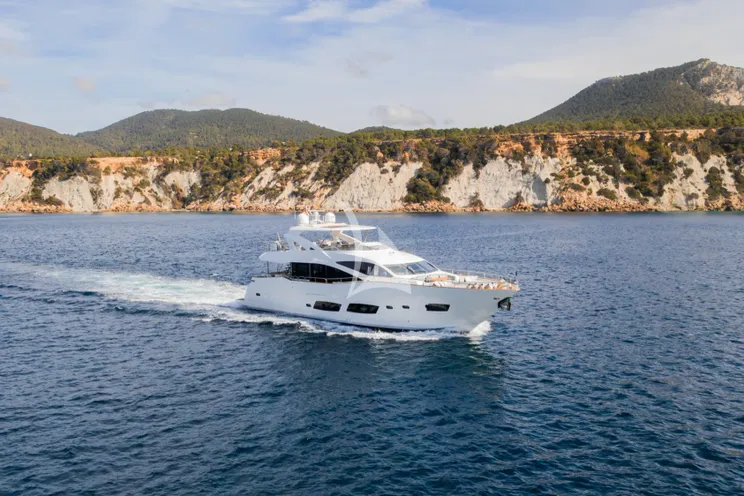 Charter Yacht PLAY THE GAME - Sunseeker 28m - 4 Cabins - Ibiza - Palma - Mallorca - Formentera - Balearics - Spain