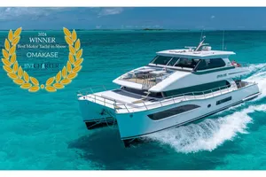 OMAKASE - Horizon PC68 - 3 Cabins - Tortola - Peter Island - Virgin Gorda - British Virgin Islands - Caribbean OMAKASE - Horizon PC68 - 3 Cabins - Tortola - Peter Island - Virgin Gorda - British Virgin Islands - Caribbean