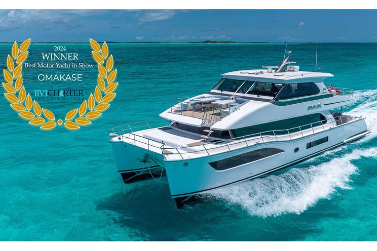 Charter Yacht OMAKASE - Horizon PC68 - 3 Cabins - Tortola - Peter Island - Virgin Gorda - British Virgin Islands - Caribbean