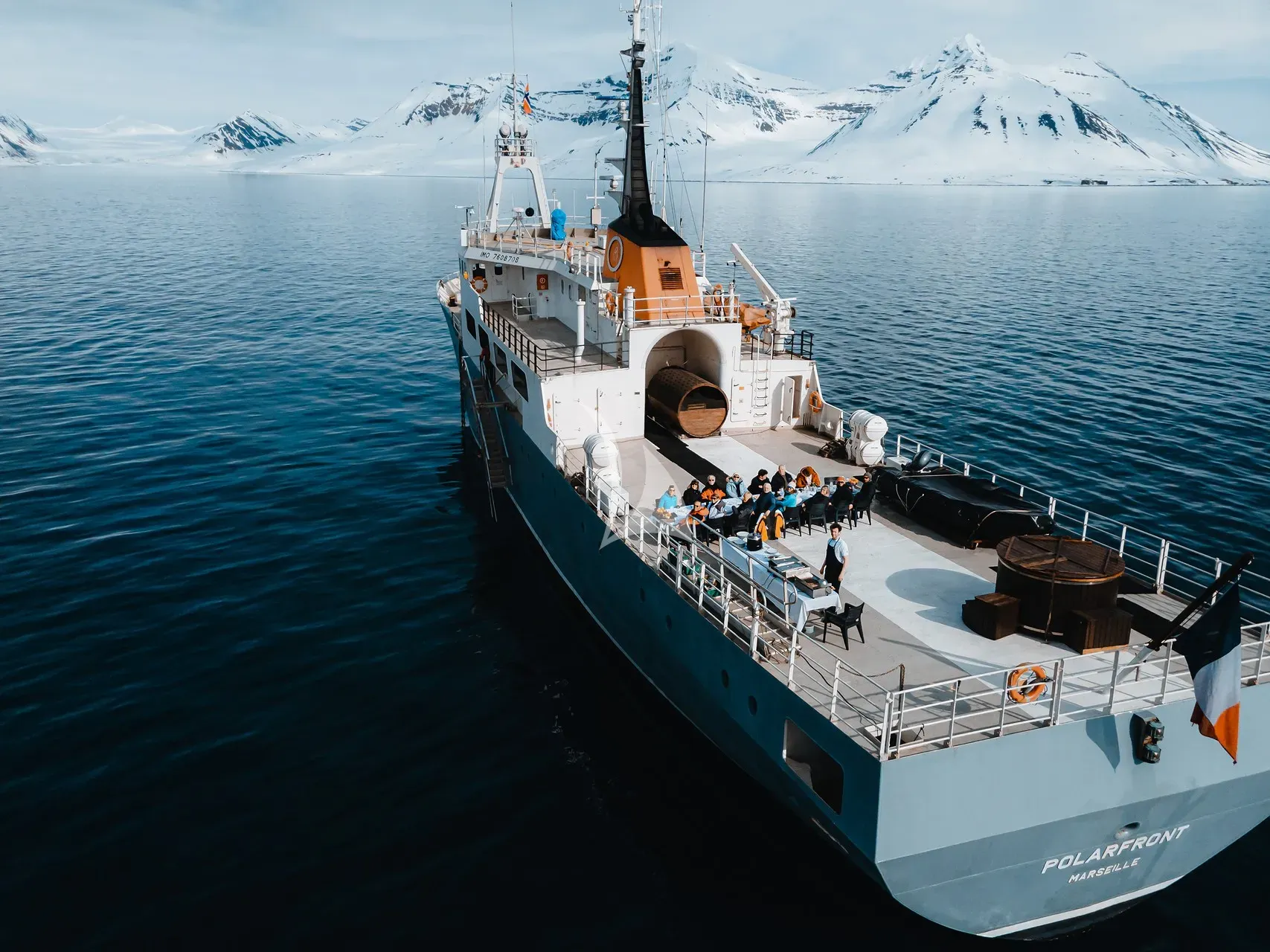 Charter Yacht POLARFRONT - Custom 55m - 8 Cabins - Svalbard - Norway