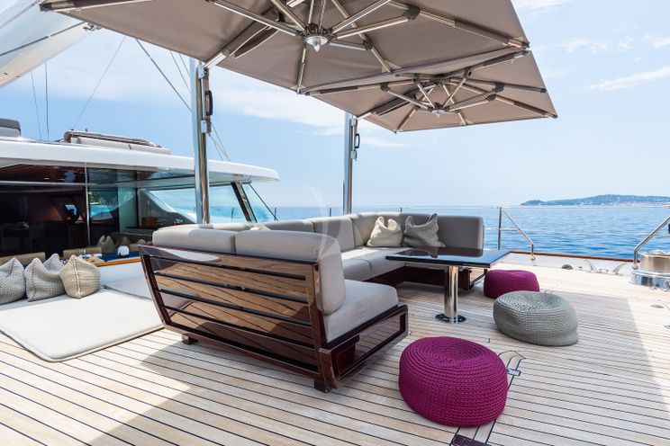 Charter Yacht PRANA - 58.4m Alloy Yachts - 5 Staterooms - Tortola - St Maarten - Antigua - Monaco - Porto Cervo - Naples