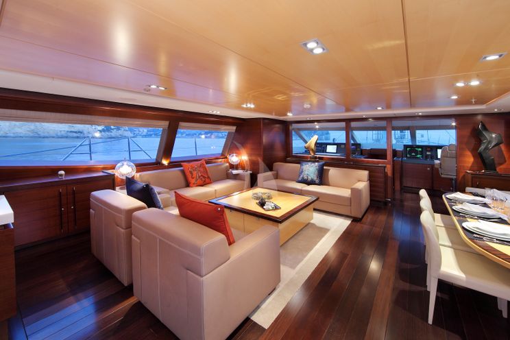 Charter Yacht PRANA - 58.4m Alloy Yachts - 5 Staterooms - Tortola - St Maarten - Antigua - Monaco - Porto Cervo - Naples