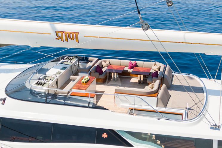 Charter Yacht PRANA - 58.4m Alloy Yachts - 5 Staterooms - Tortola - St Maarten - Antigua - Monaco - Porto Cervo - Naples