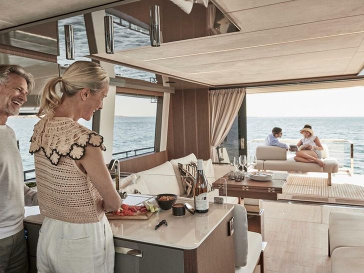 Prestige X60 - galley Prestige X60 - galley