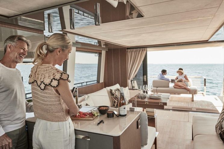 Charter Yacht Prestige X60 - French Riviera Day Charter Yacht - Juan Les Pins - Antibes - Cannes - St Tropez - Nice