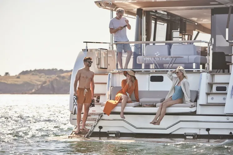 Charter Yacht Prestige X60 - French Riviera Day Charter Yacht - Juan Les Pins - Antibes - Cannes - St Tropez - Nice